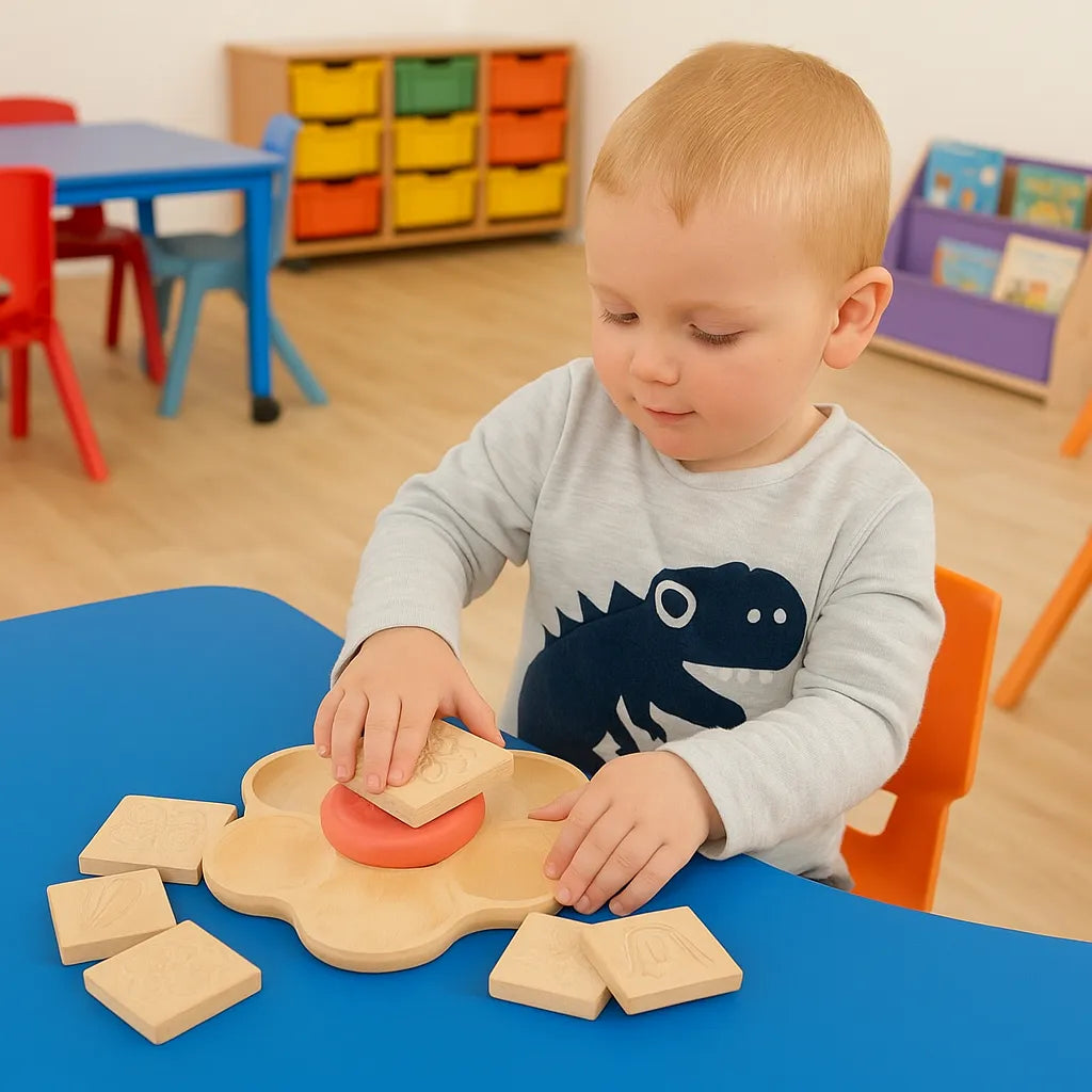 Match Me Sensory Flower Tiles-Match Me Sensory Flower Tiles