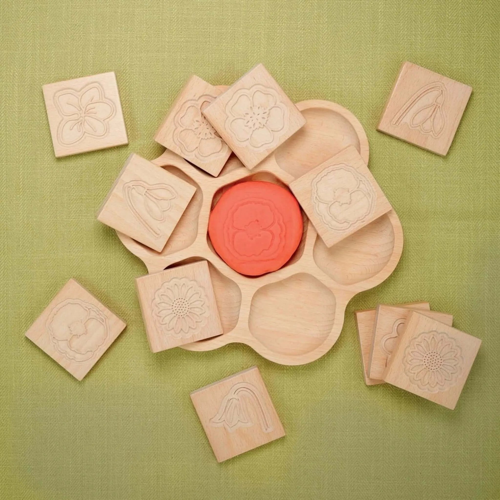 Match Me Sensory Flower Tiles-Match Me Sensory Flower Tiles