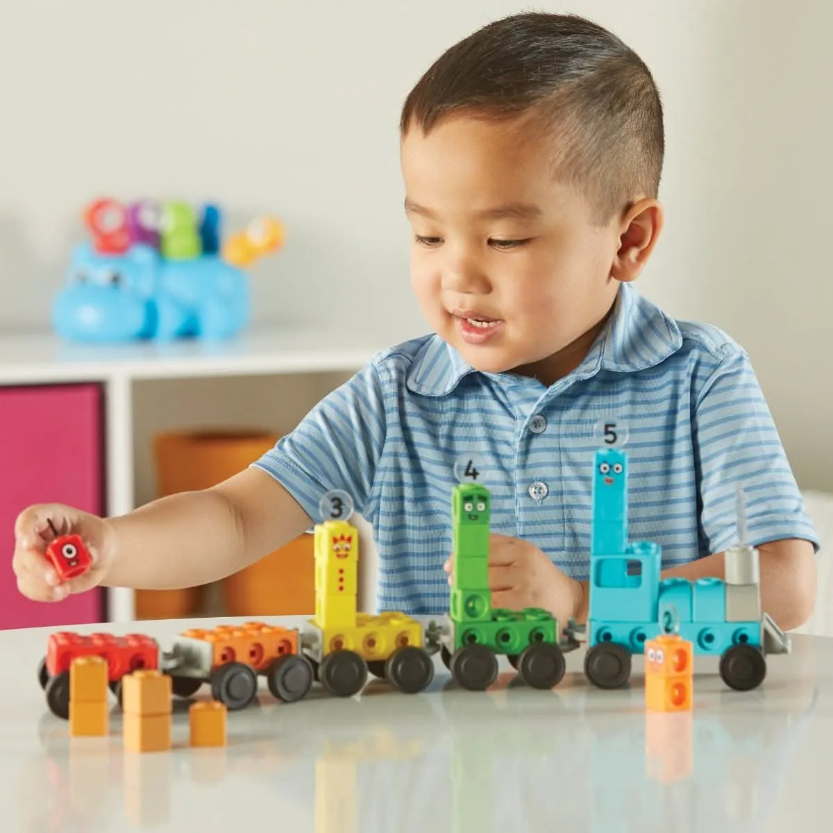 MathLink Cubes Activity Set Numberblocks Express Train-MathLink Cubes Activity Set Numberblocks Express Train