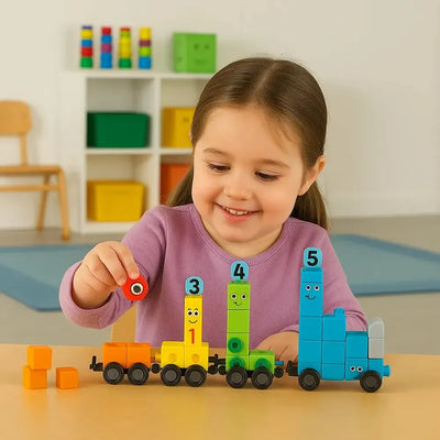 MathLink Cubes Activity Set Numberblocks Express Train-MathLink Cubes Activity Set Numberblocks Express Train