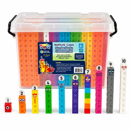 Mathlink Cubes Numberblocks Classroom Set-Mathlink Cubes Numberblocks Classroom Set