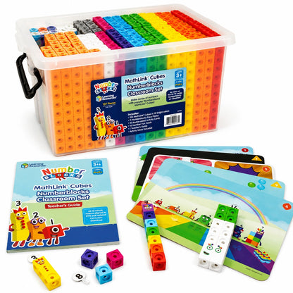 Mathlink Cubes Numberblocks Classroom Set-Mathlink Cubes Numberblocks Classroom Set