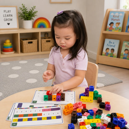 MathLink Cubes Set of 1000-MathLink Cubes Set of 1000