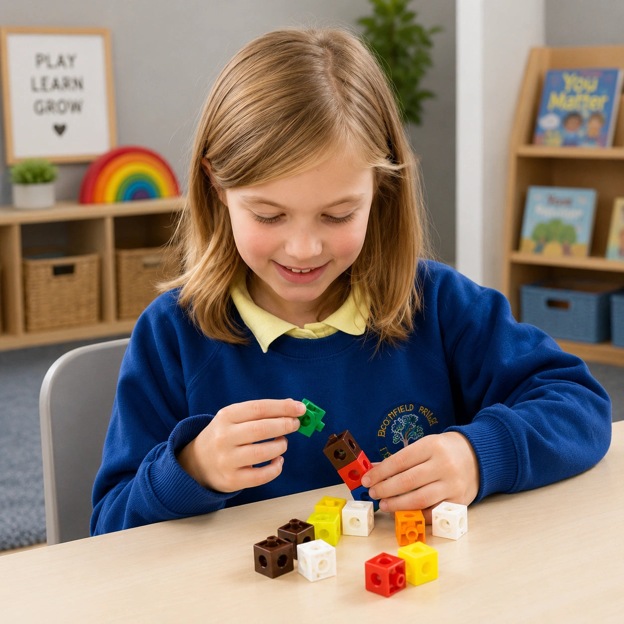 MathLink Cubes Set of 1000-MathLink Cubes Set of 1000