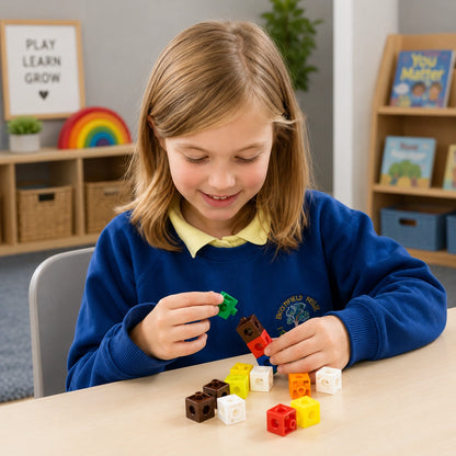 MathLink Cubes Set of 1000-MathLink Cubes Set of 1000