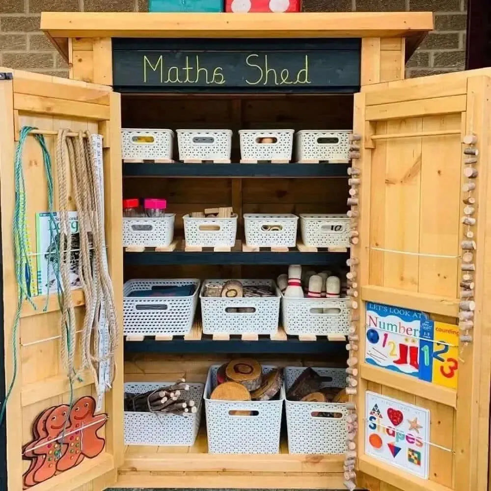 Maths Outdoor Counting Shed-Maths Outdoor Counting Shed