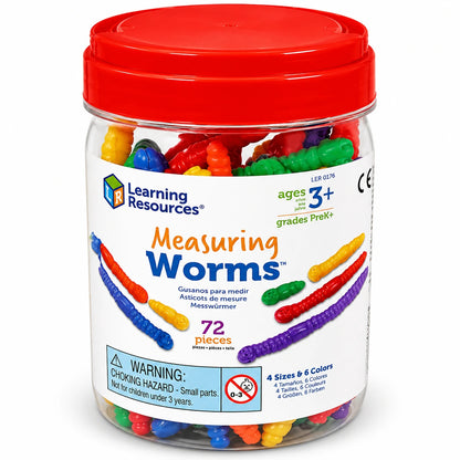 Measuring Worms Set of 72-Measuring Worms Set of 72