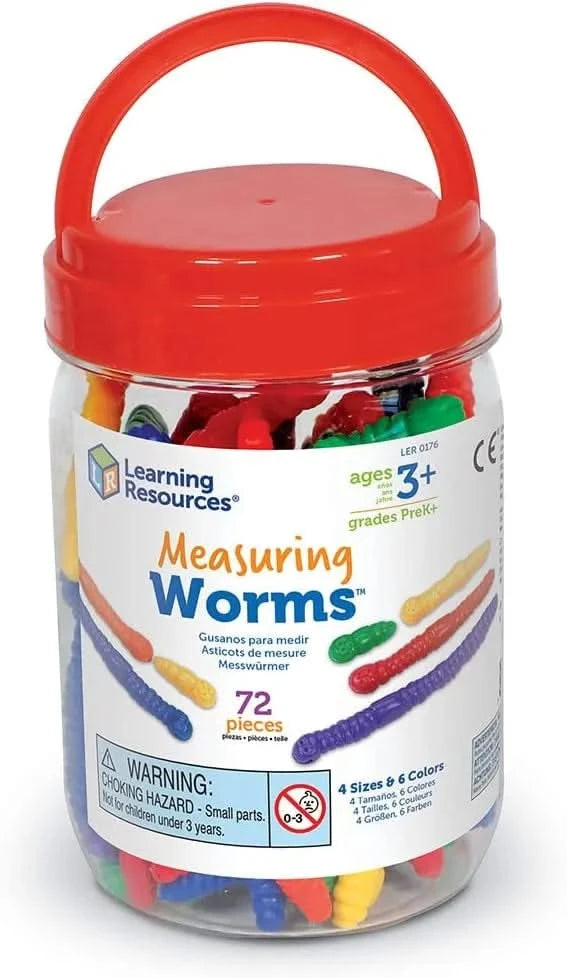 Measuring Worms Set of 72-Measuring Worms Set of 72