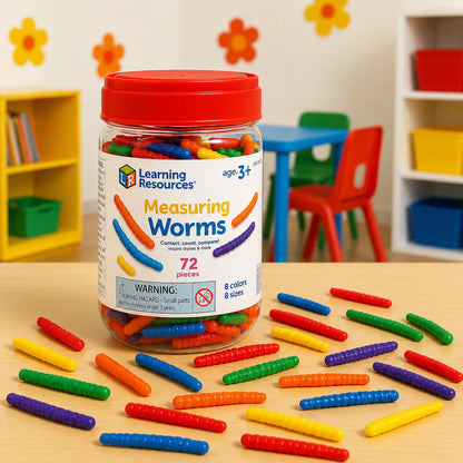 Measuring Worms Set of 72-Measuring Worms Set of 72