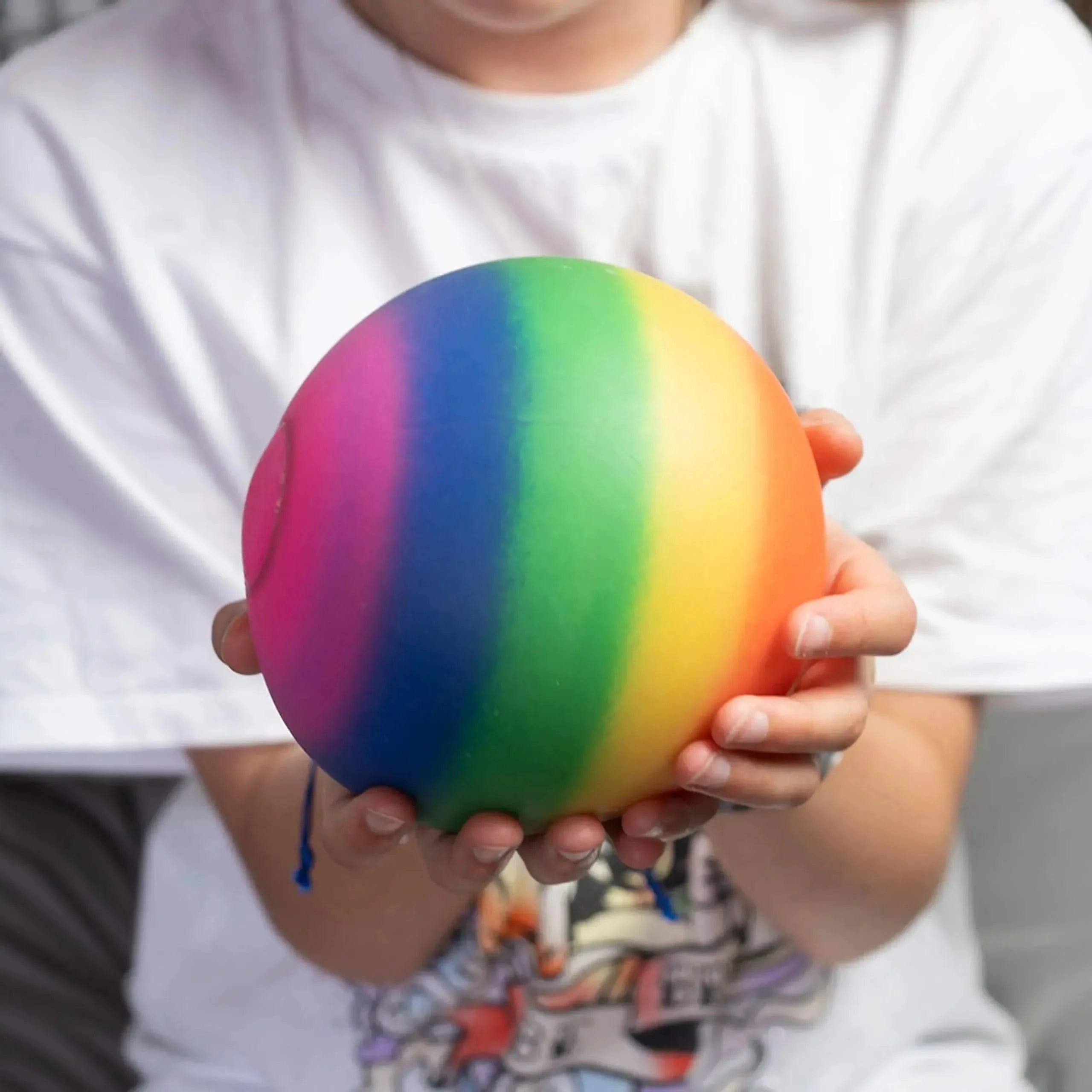Mega Squish Rainbow Ball-Mega Squish Rainbow Ball