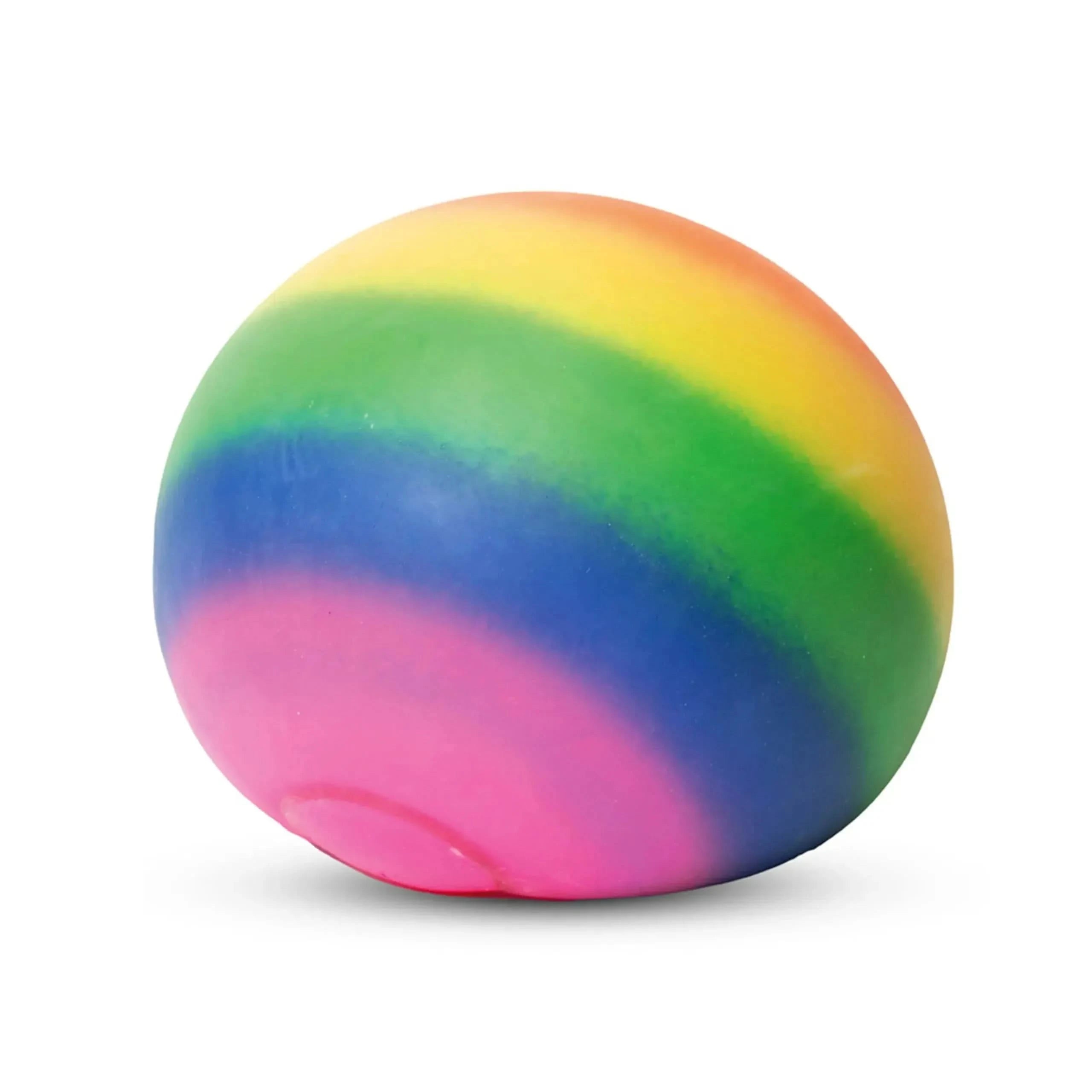 Mega Squish Rainbow Ball-Mega Squish Rainbow Ball