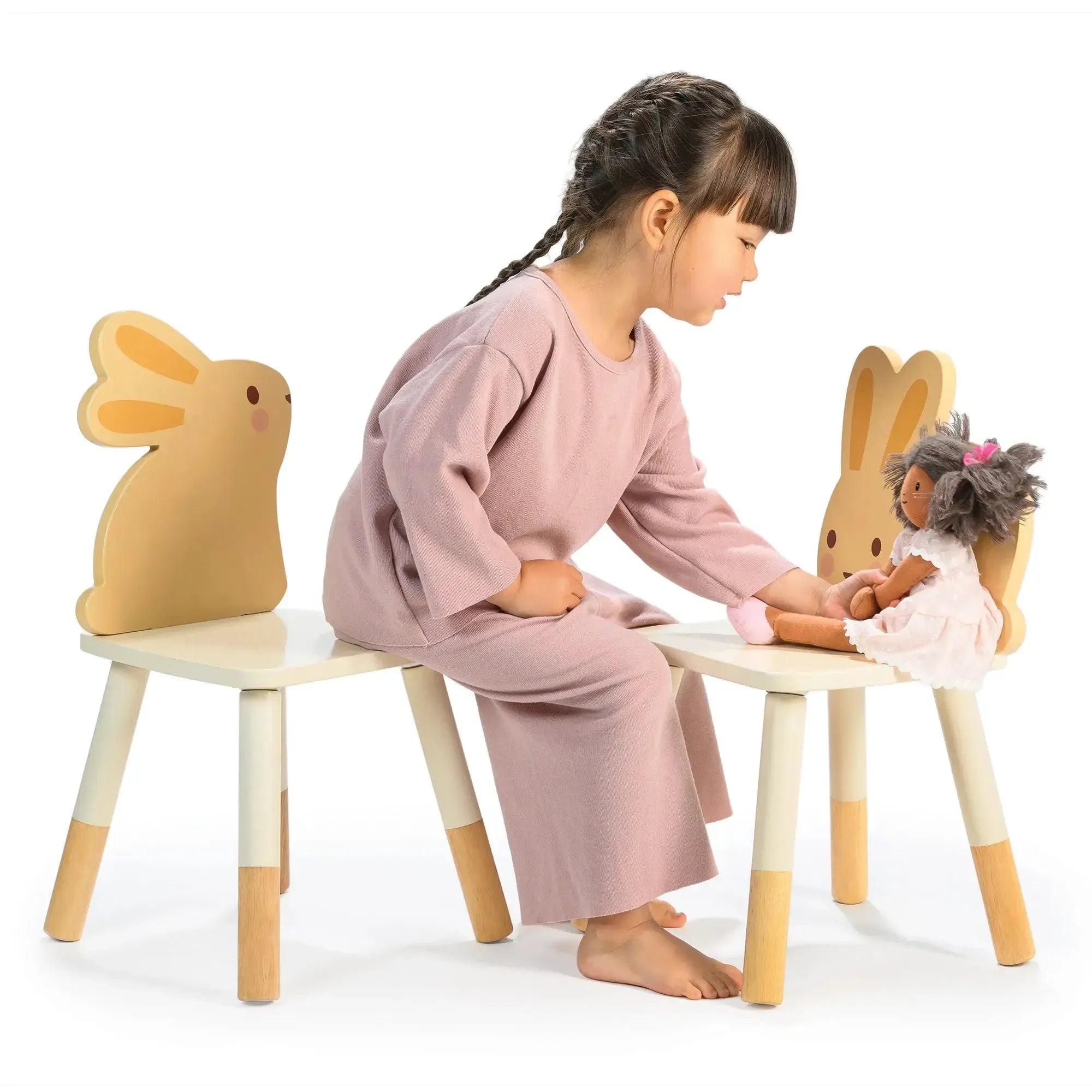 Mentari Bunny Table and Chair Set-Mentari Bunny Table and Chair Set