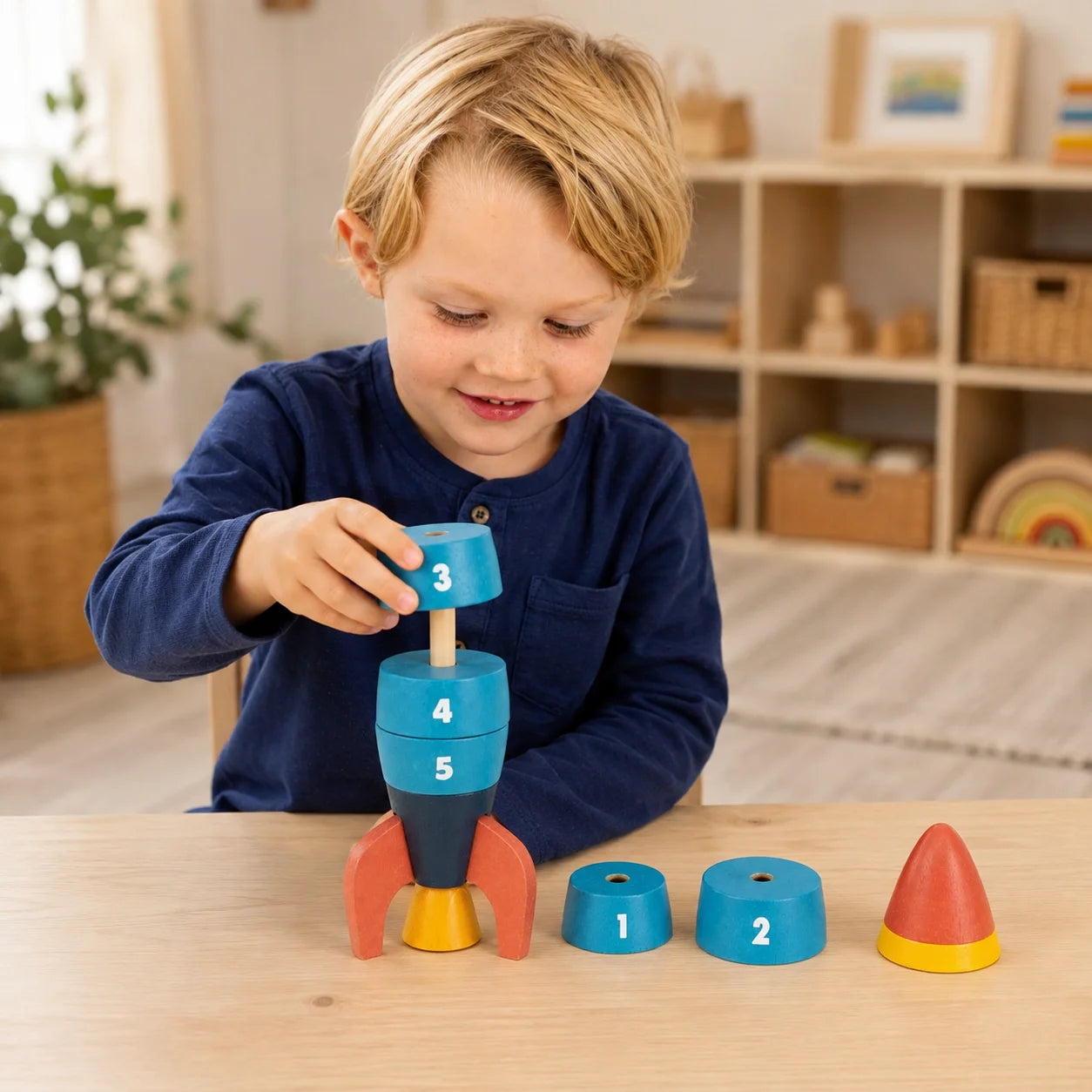 Mentari Stacking and Counting Rocket-Mentari Stacking and Counting Rocket