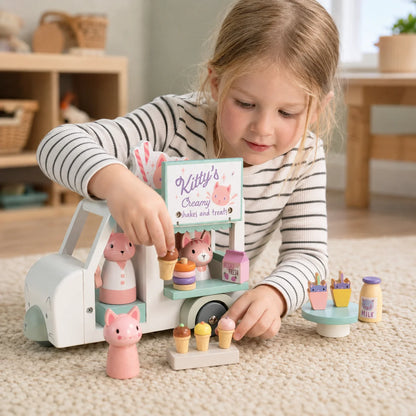 Merrywood Tales Kitty's Milkshake Van-Merrywood Tales Kitty's Milkshake Van
