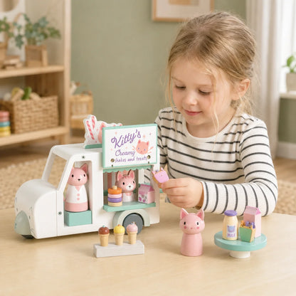 Merrywood Tales Kitty's Milkshake Van-Merrywood Tales Kitty's Milkshake Van