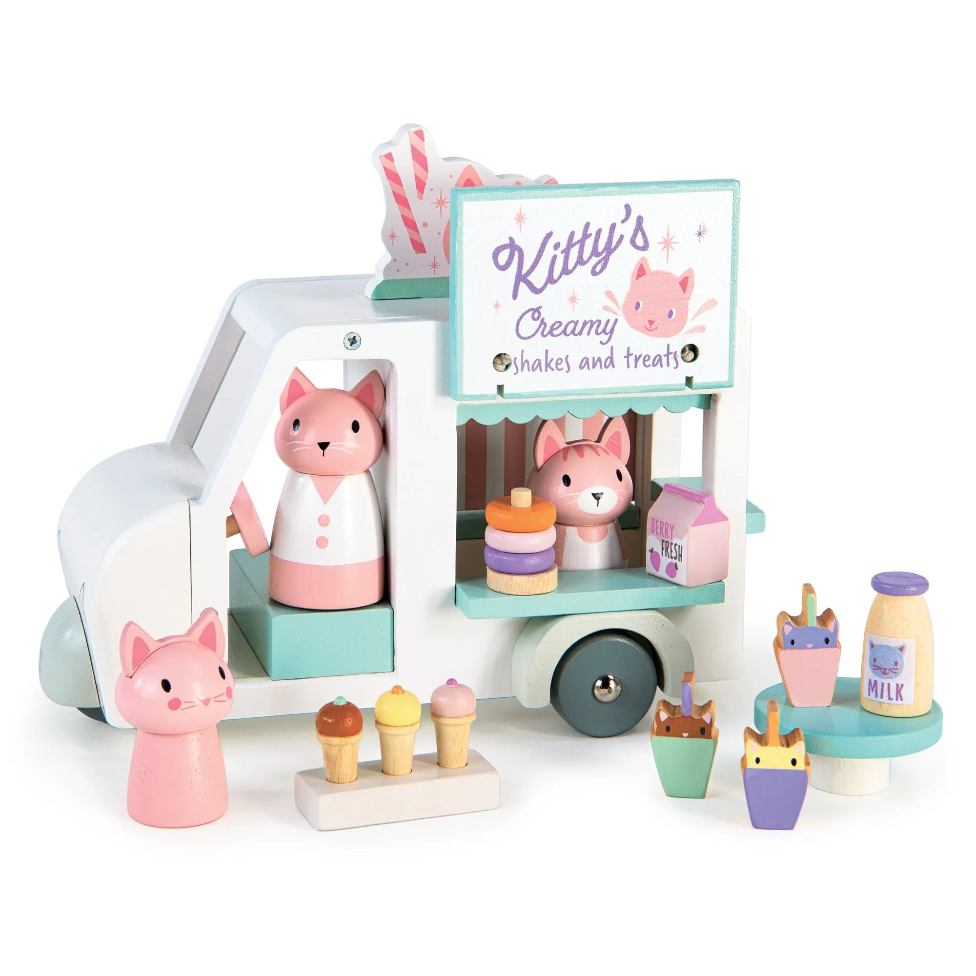 Merrywood Tales Kitty's Milkshake Van-Merrywood Tales Kitty's Milkshake Van