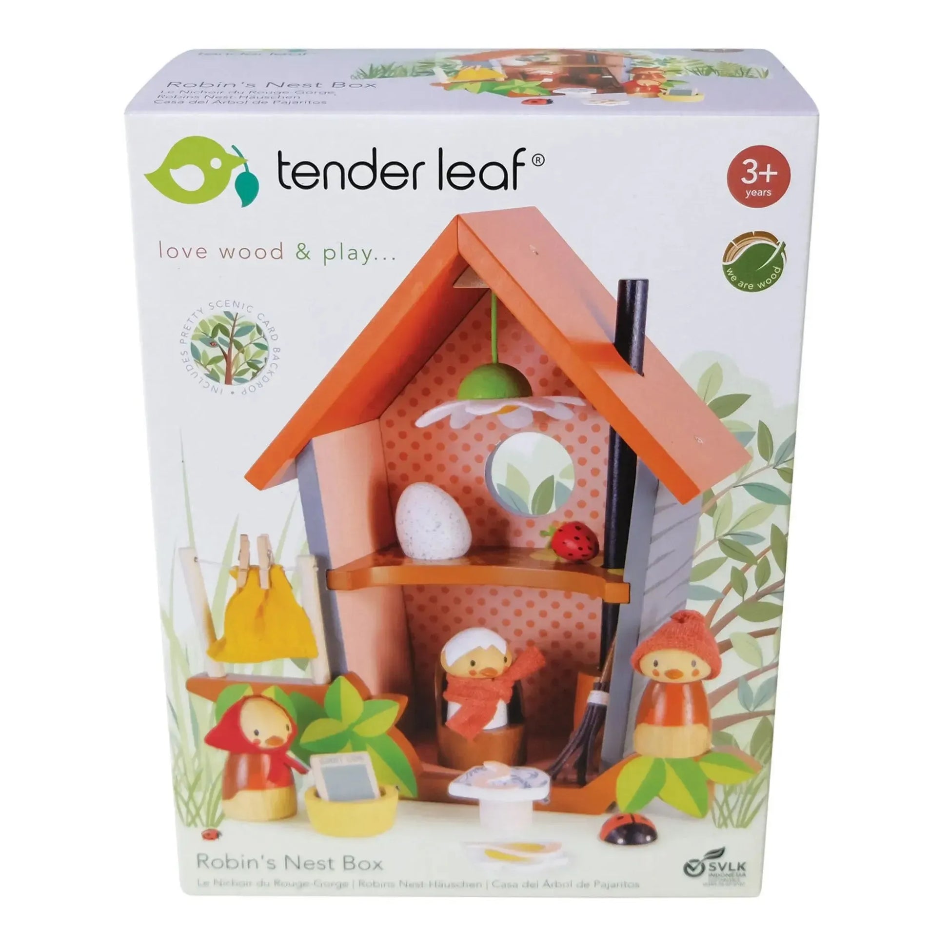 Merrywood Tales Robin's Nest Box-Merrywood Tales Robin's Nest Box