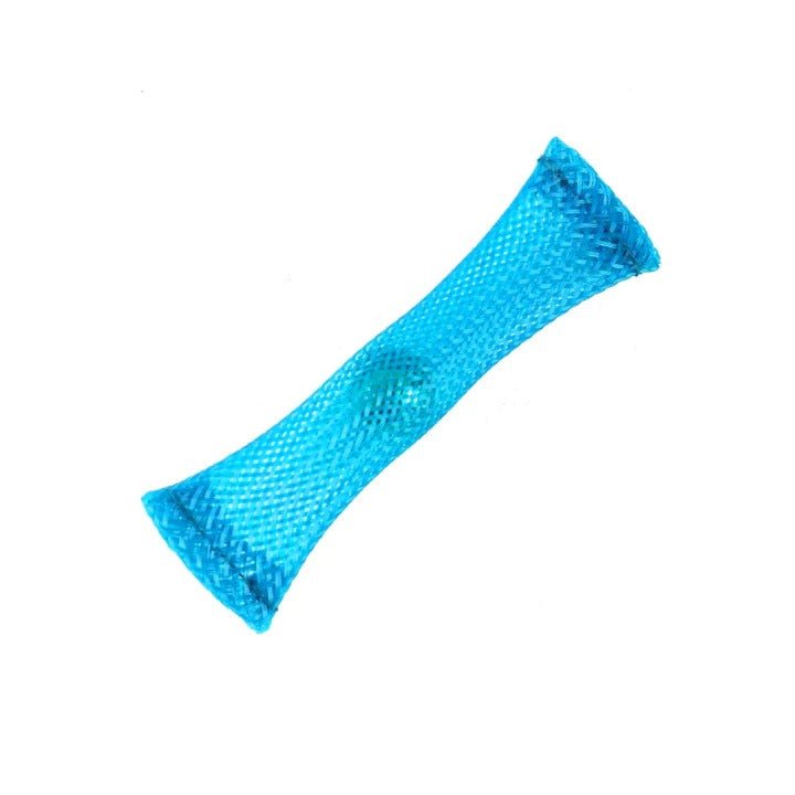 Mesh and Marble Fidgets, You can Squeezes or slide the marble forth and back, bend it, fold it, squeezes the sleeve together and roll the marble like shaking bell.The Mesh & Marble toy has a durable mesh tube which contains a small and concealable marble inside, can be used multiple times for playing. Mesh and Marble Fidgets Mesh & Marble toy helps release anxiety and stress, help improve concentration. The Mesh & Marble toy is made of durable high-density nylon and marble, with a proprietary splicing metho