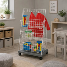 Messy Play Storage Trolley-Messy Play Storage Trolley