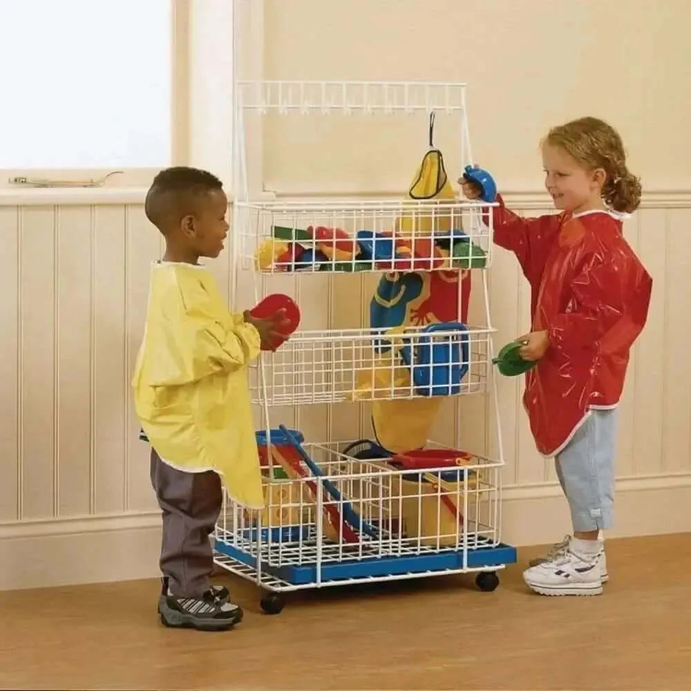 Messy Play Storage Trolley-Messy Play Storage Trolley