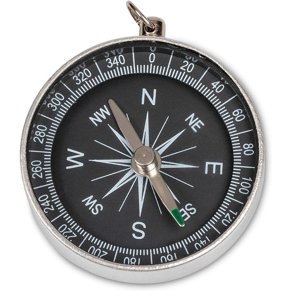 Metal Compass, Introducing our Metal Compass, the perfect tool for all your directional needs. With its full 360-degree markings and clear readings, this compass ensures accurate navigation no matter where your adventure takes you. Made from high-quality, durable metal, this compass is designed to withstand the rigors of outdoor activities, making it an ideal companion for camping, hiking, and other excursions. Its pocket-size design makes it convenient to carry, ensuring you always have a reliable navigati
