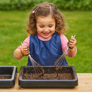 Metal Whisks for Sensory Play Set of 2-Metal Whisks for Sensory Play Set of 2