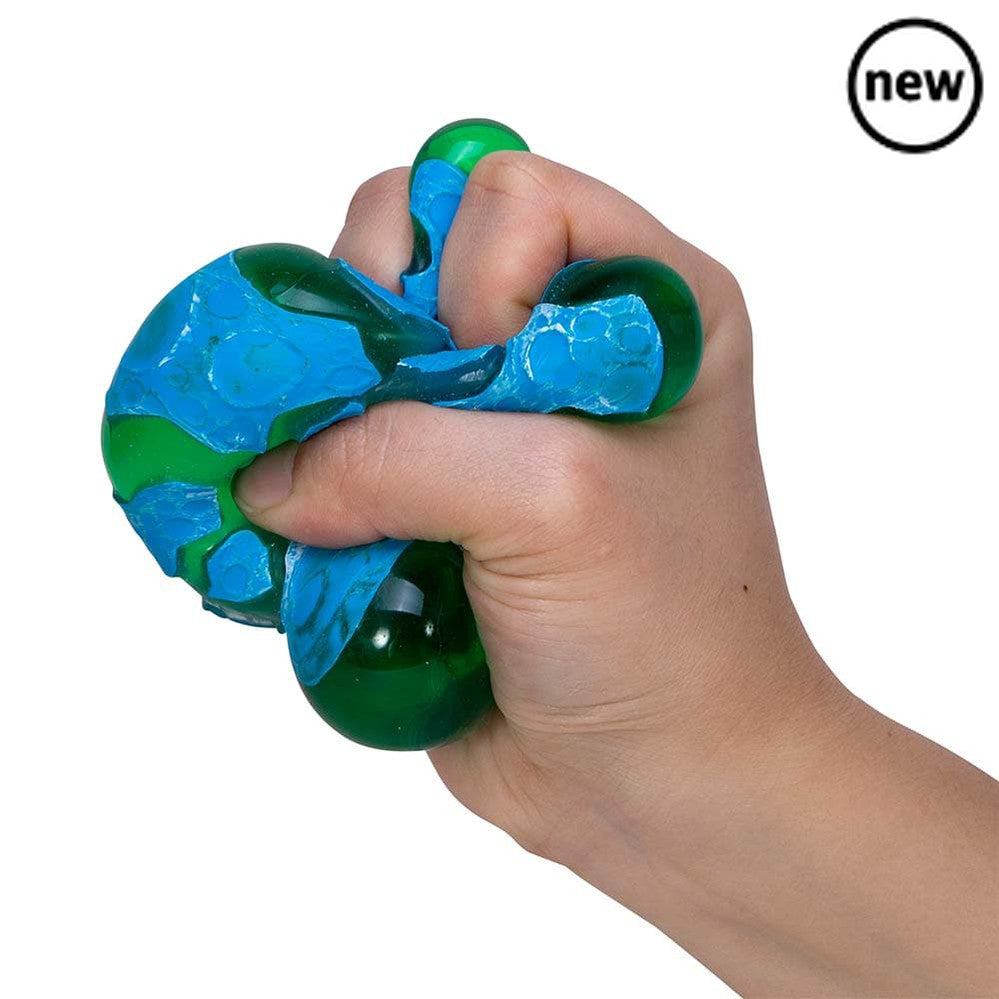 Meteor Ball, Squeeze the Meteor Ball to go to a groovy galaxy.The Meteor Ball is a great fidget toy, appropriate for those with ADD, ADHD, OCD, Autism, and anxiety. It is gentle on little fingers and made from non-toxic materials. The Meteor Ball is an out of this world stress ball and helps kids to focus and pay attention. Perfect for promoting mindfulness. Ideal as a gift or stocking filler. Suitable for 3 years +. Meteor Ball - product features: 3 assorted styles - chosen at random Suitable for those wit
