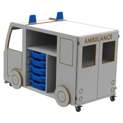 Micro Ambulance Library Book Store & Display-Micro Ambulance Library Book Store & Display
