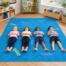 Mindfulness Carpet 2m x 2m lifestyle image 1 of 8 with children