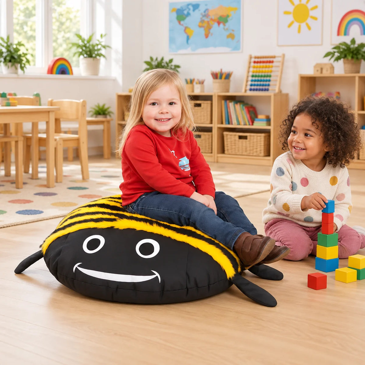 Mini Beast Busy Bee Cushion-Mini Beast Busy Bee Cushion