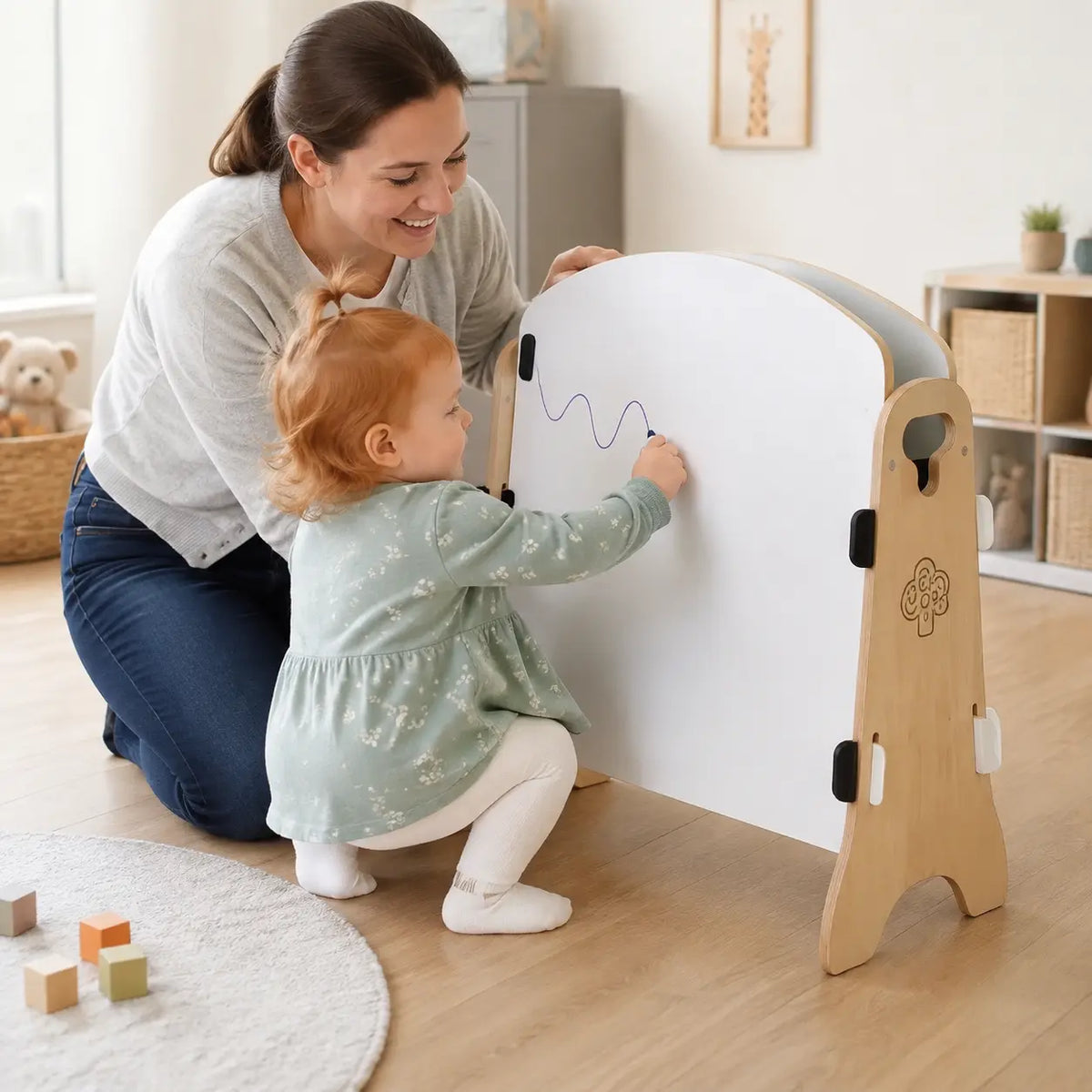 Mini Easel toddler nursery lifestyle scene 3