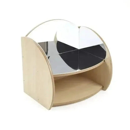 Mini Range Shelf with Mirrors and Trays-Mini Range Shelf with Mirrors and Trays