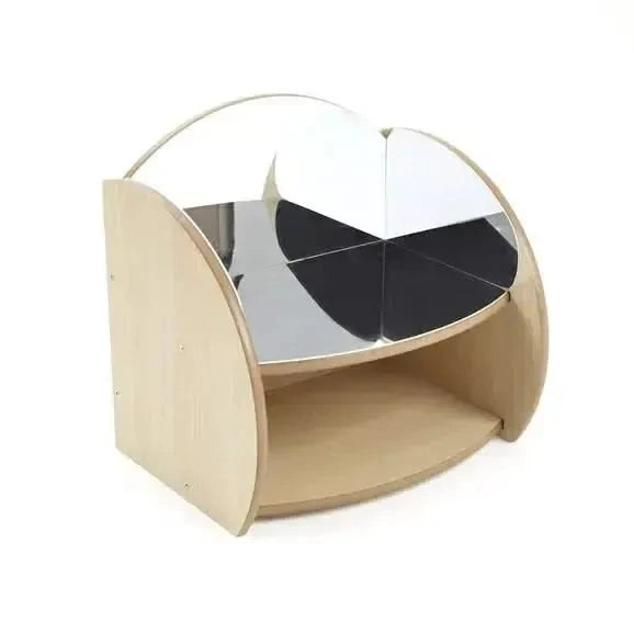 Mini Range Shelf with Mirrors and Trays-Mini Range Shelf with Mirrors and Trays