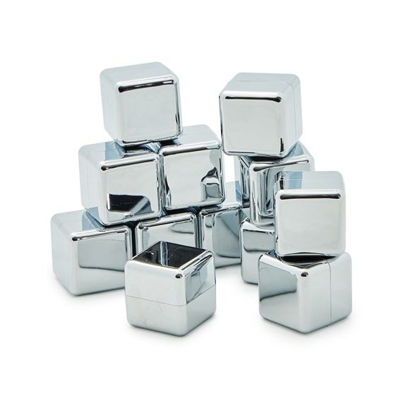 Mirror Cubes, This set of twelve Mirror Cubes have a shiny, smooth silver finish. They are light weight and easy to hold, yet durable. They are perfect for using as a sensory resource as well as for stacking and construction. Allows tactile and sensory exploration Mirrored surface provides opportunity to develop self awareness Size of each cube: W35 x D35 x H35mm. Supplied in a reusable drawstring cotton bag. Wipe clean only, do not submerge in water. Age Suitability: From Birth. Reasons to Love Perfect for