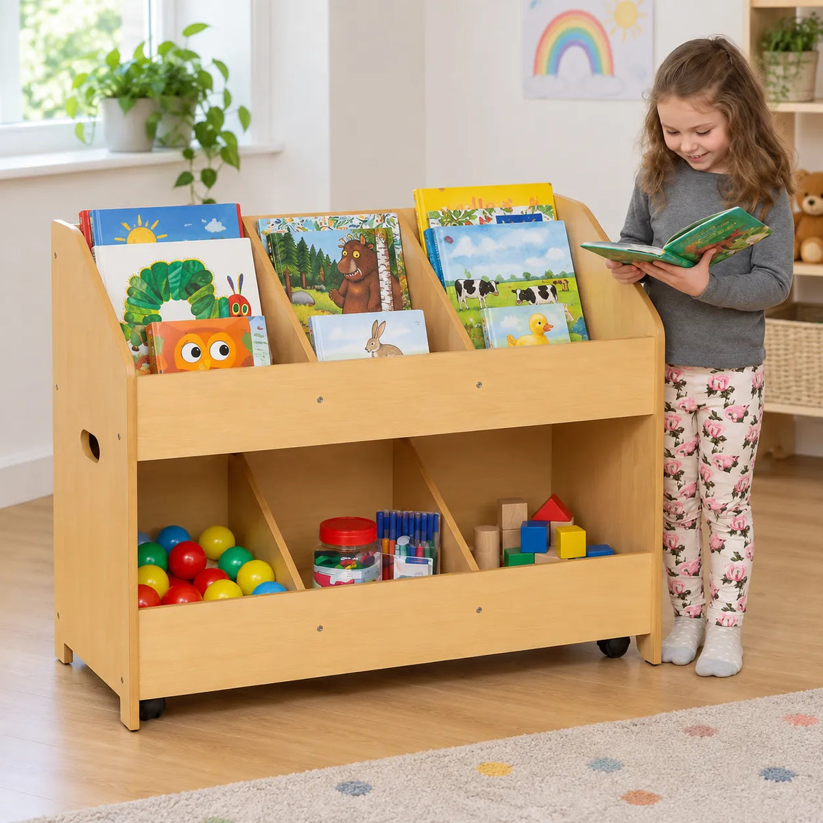 Mobile Classroom Organiser in a bright early years classroom – view 7