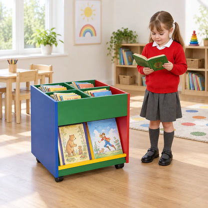 Mobile Kinderbox With Lower Display Shelf in a bright early years classroom – view 6