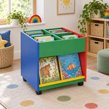 Mobile Kinderbox With Lower Display Shelf in a bright early years classroom – view 1