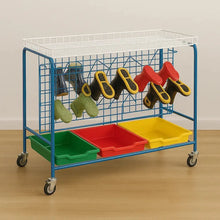Mobile Wellie Storage Trolley-Mobile Wellie Storage Trolley