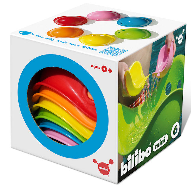 Moluk Bilibo Mini Set, Introducing Mini Bilibo's by Moluk, the latest addition to the award-winning Bilibo line of toys. These mini versions carry the same iconic shape and vibrant colour palette that has made Bilibo a favourite among kids worldwide. Designed to stimulate creative, sensory play, Mini Bilibo's are perfect for little hands to hold, stack, and explore. While the original Bilibo's multifunctional design allowed for rocking, spinning, hiding, sitting, and peeking, these mini versions bring a new