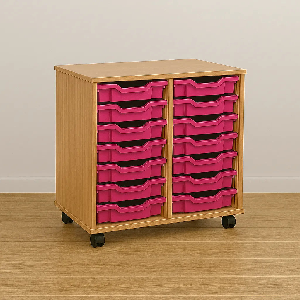 Monarch 12 Single Tray Classroom Storage Unit-Monarch 12 Single Tray Classroom Storage Unit