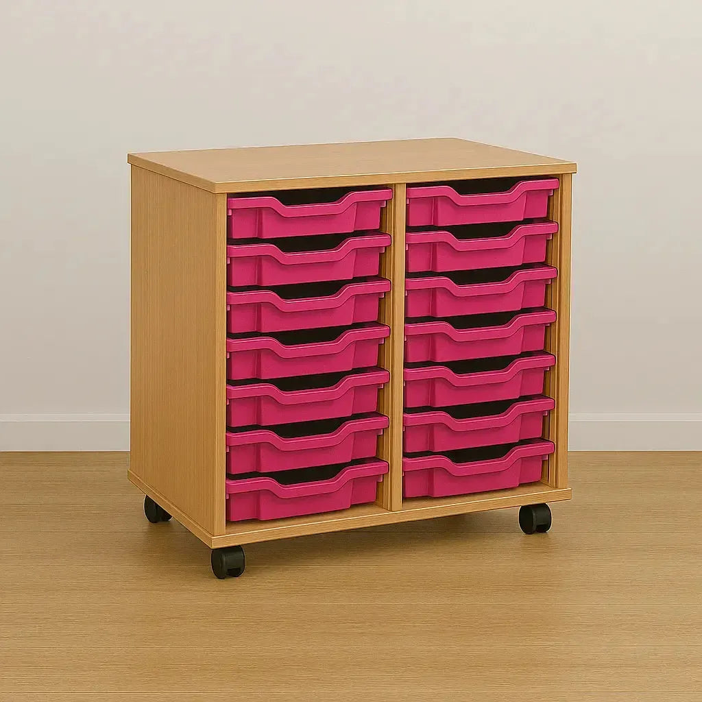 Monarch 12 Single Tray Classroom Storage Unit-Monarch 12 Single Tray Classroom Storage Unit