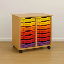Monarch 12 Single Tray Classroom Storage Unit-Monarch 12 Single Tray Classroom Storage Unit