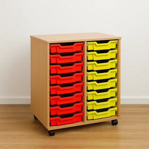 Monarch 16 Single Tray Classroom Storage Unit-Monarch 16 Single Tray Classroom Storage Unit