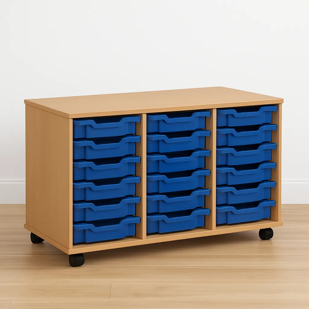 Monarch 18 Single Tray Classroom Storage Unit-Monarch 18 Single Tray Classroom Storage Unit
