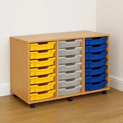Monarch 21 Single Tray Classroom Storage Unit-Monarch 21 Single Tray Classroom Storage Unit