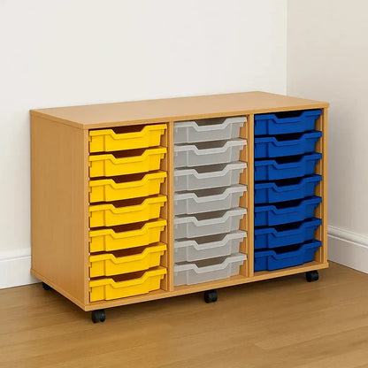Monarch 21 Single Tray Classroom Storage Unit-Monarch 21 Single Tray Classroom Storage Unit