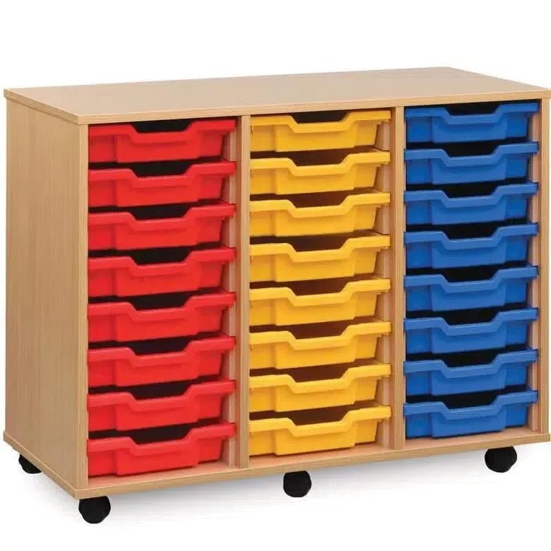 Monarch 24 Single Tray Classroom Storage Unit-Monarch 24 Single Tray Classroom Storage Unit