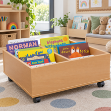 Monarch 4 Bay Kinderbox With Castors in a bright early years classroom – view 1