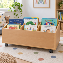 Monarch 6 Bay Kinderbox With Castors in a bright early years classroom – view 1