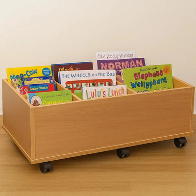 Monarch 6 Bay Kinderbox With Castors-Monarch 6 Bay Kinderbox With Castors